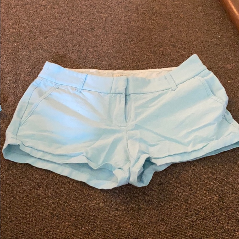 Light blue shorts
